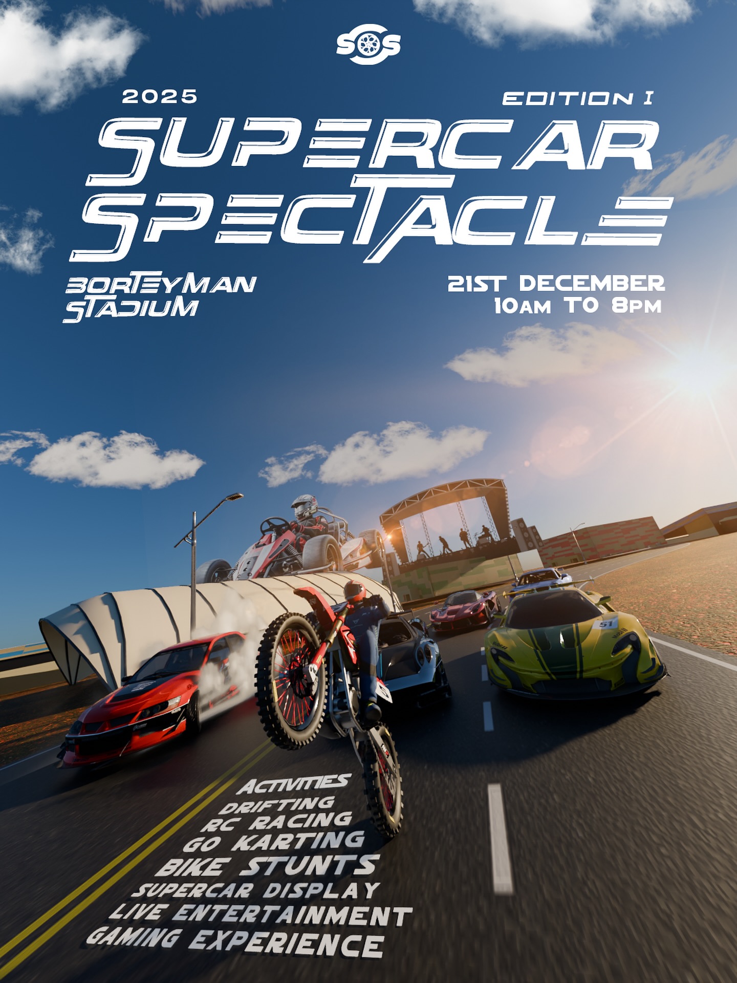 Supercar Spectacle 2025: Ghana's Ultimate Fusion of Speed, Style, and Spectacle Hits the Ground Running